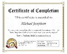 Michael certificate