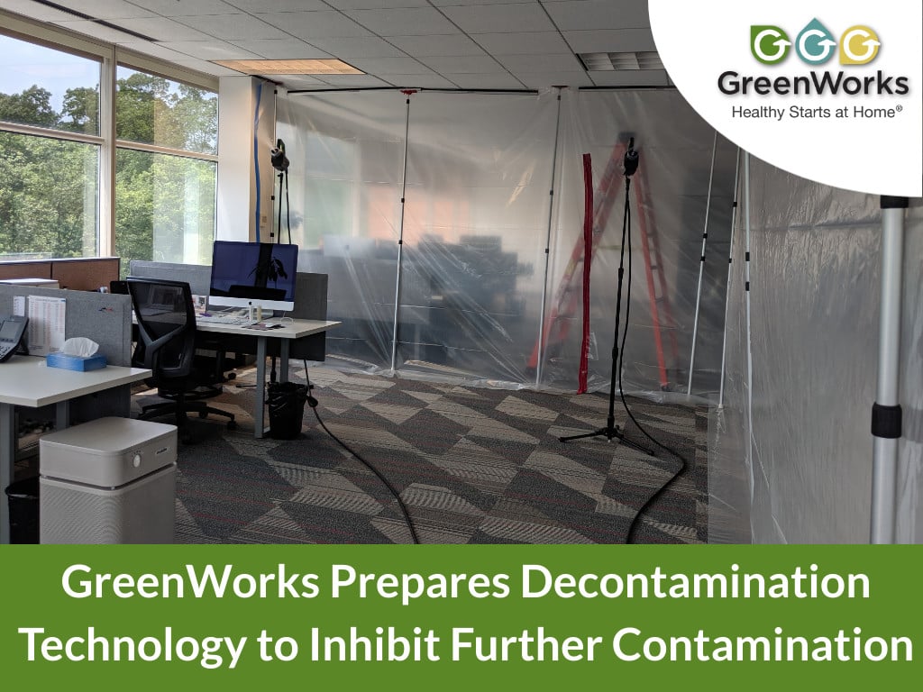 Greenworks prepares decontamination technology to inhibit further contamination