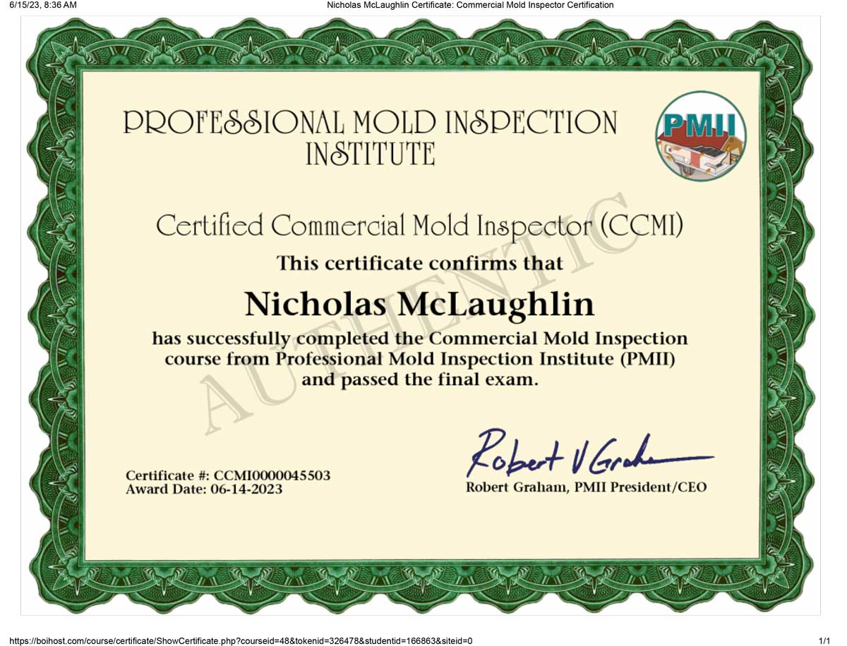 Ccmi certification