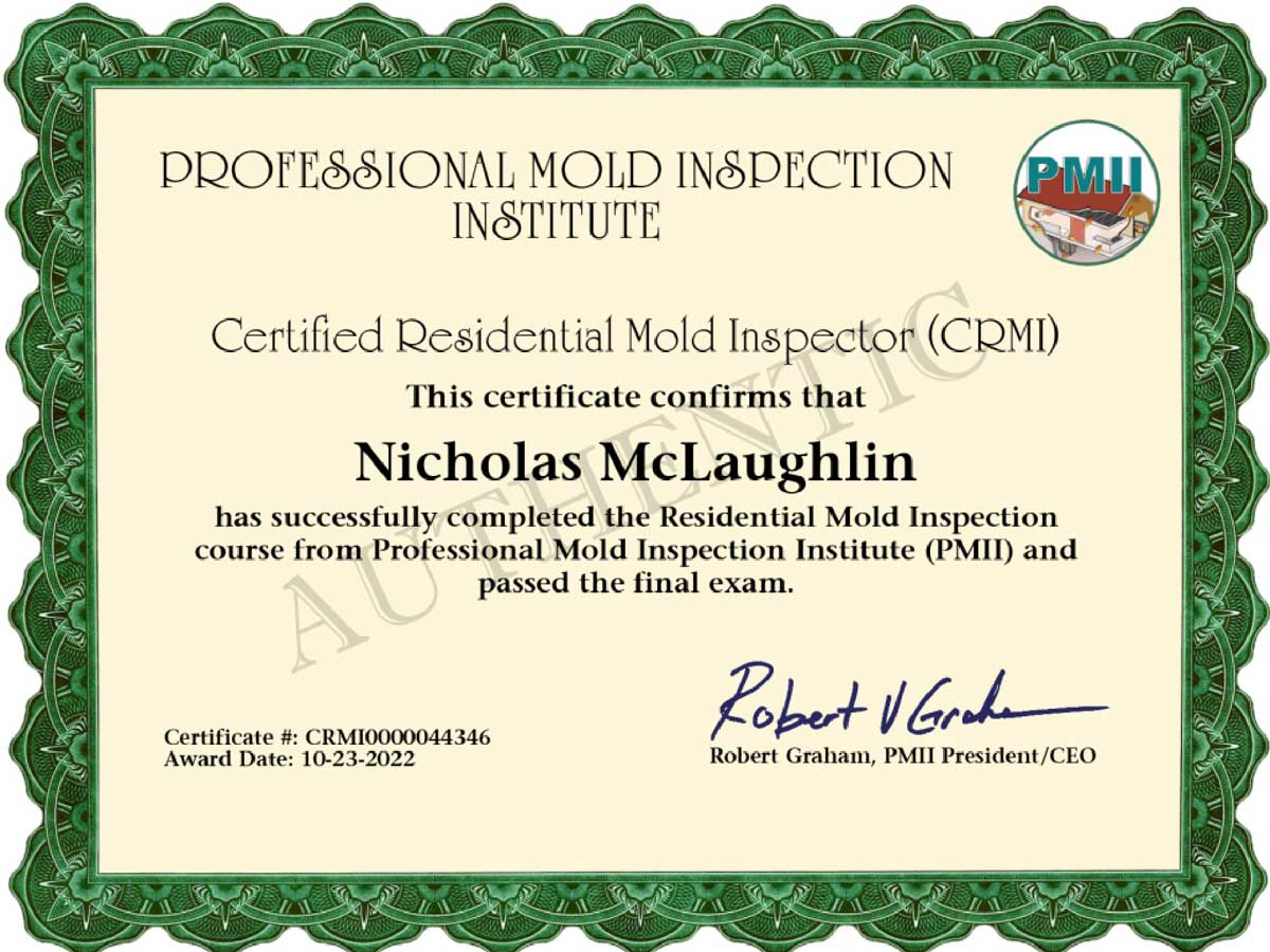 Crmi certification