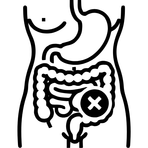 Digestive system damage