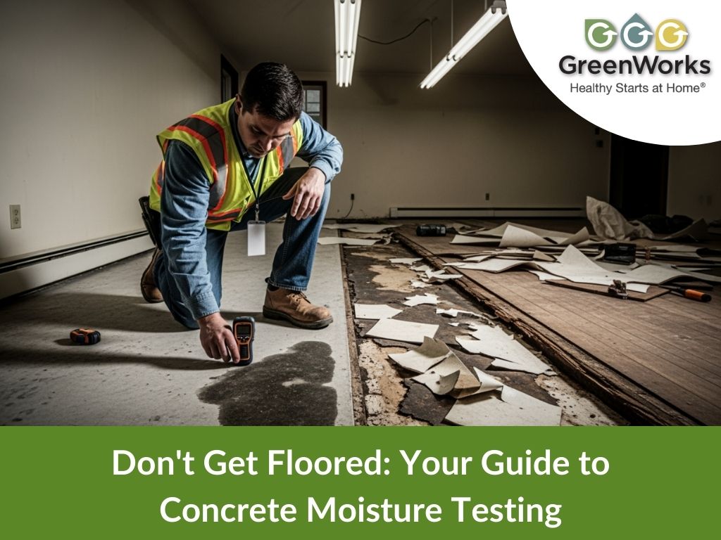 Concrete moisture testing