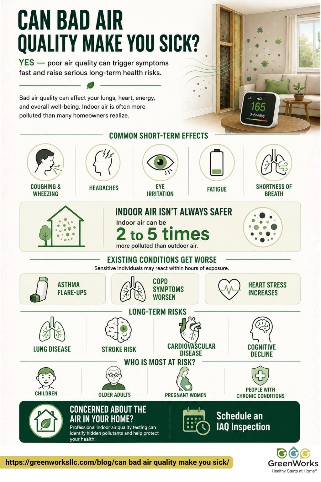 User-Inserted Infographic detailing how bad air quality can make you sick, listing symptoms and risks.